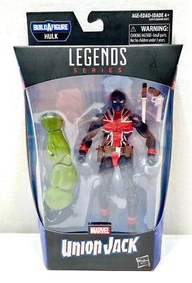 Marvel Legends Series Sealed 2019 Union Jack 6 BAF Limited Action Figure