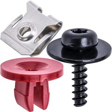 10 Sets T30 Engine Splash Shield Guard Undertray Cover Screws Bolt Nut Cli