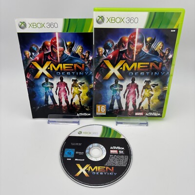 X-Men Destiny (PAL Xbox 360, 2011) *Near Mint* Action RPG *Disc Top*