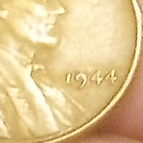 1944 Wheat Penny No Mint Mark Very Valuable Rare with other error, L in Liberty - Image 4 of 4