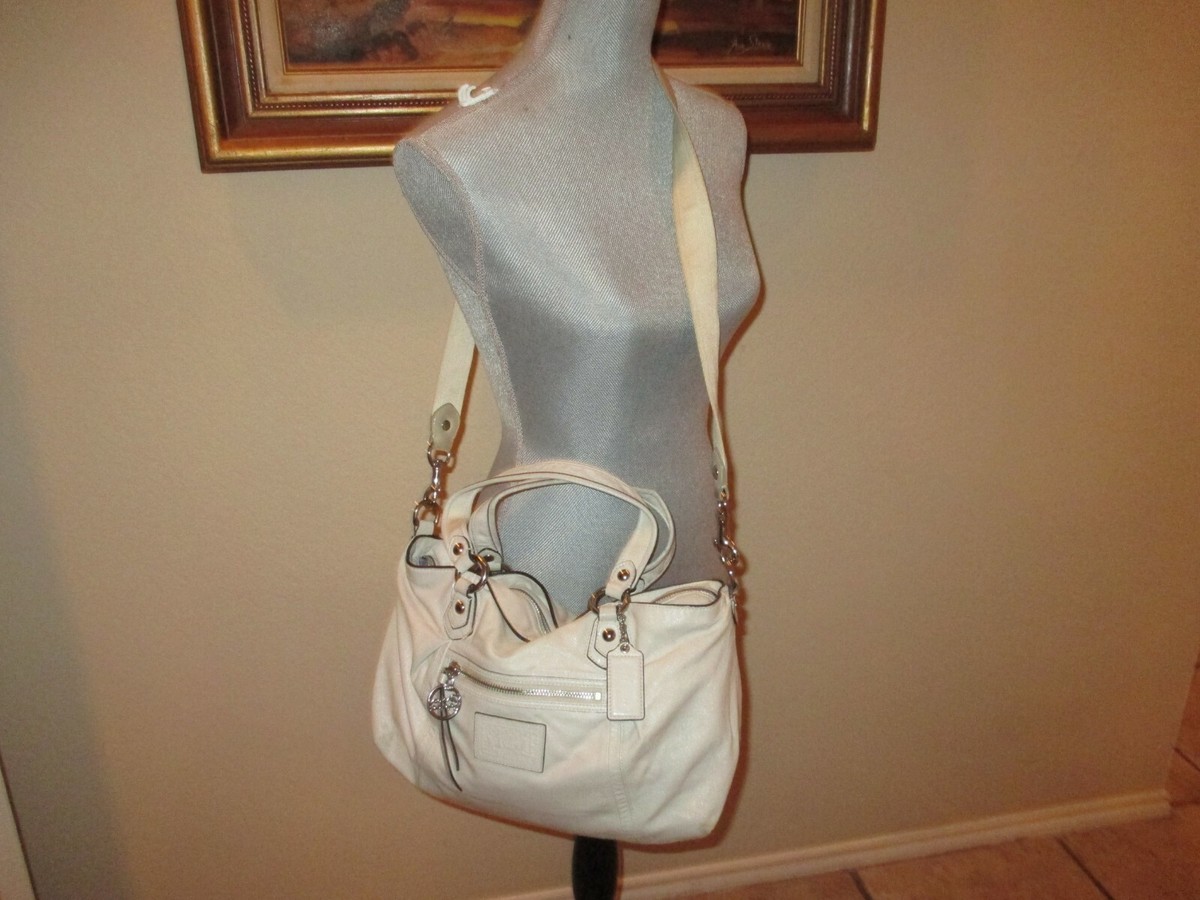 COACH Legacy Poppy Leather Rocker 16285 Satchel Crossbody | eBay