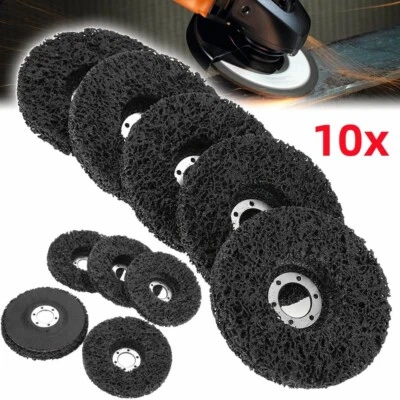 10 x Rostio CSD Scheibe Schwarz CBS Grob-Reinigungsscheibe 125mm Winkelschleifer - Bild 1 von 4