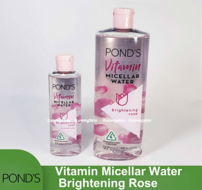 POND'S Vitamin Micellar Water Brightening Rose for Bright Glow Face Cleanser