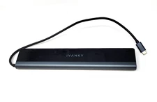 iVANKY EdgeDock 1 USB C Laptop Docking Station 12-in-1 85W PD Dock Dual 4K HDMI