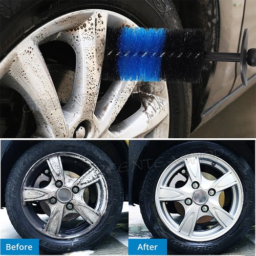 11X Car Wheel Tire Brushes Set Vehicle Detailing Cleaning Tool Wash Brush Kit AU - Picture 4 of 9