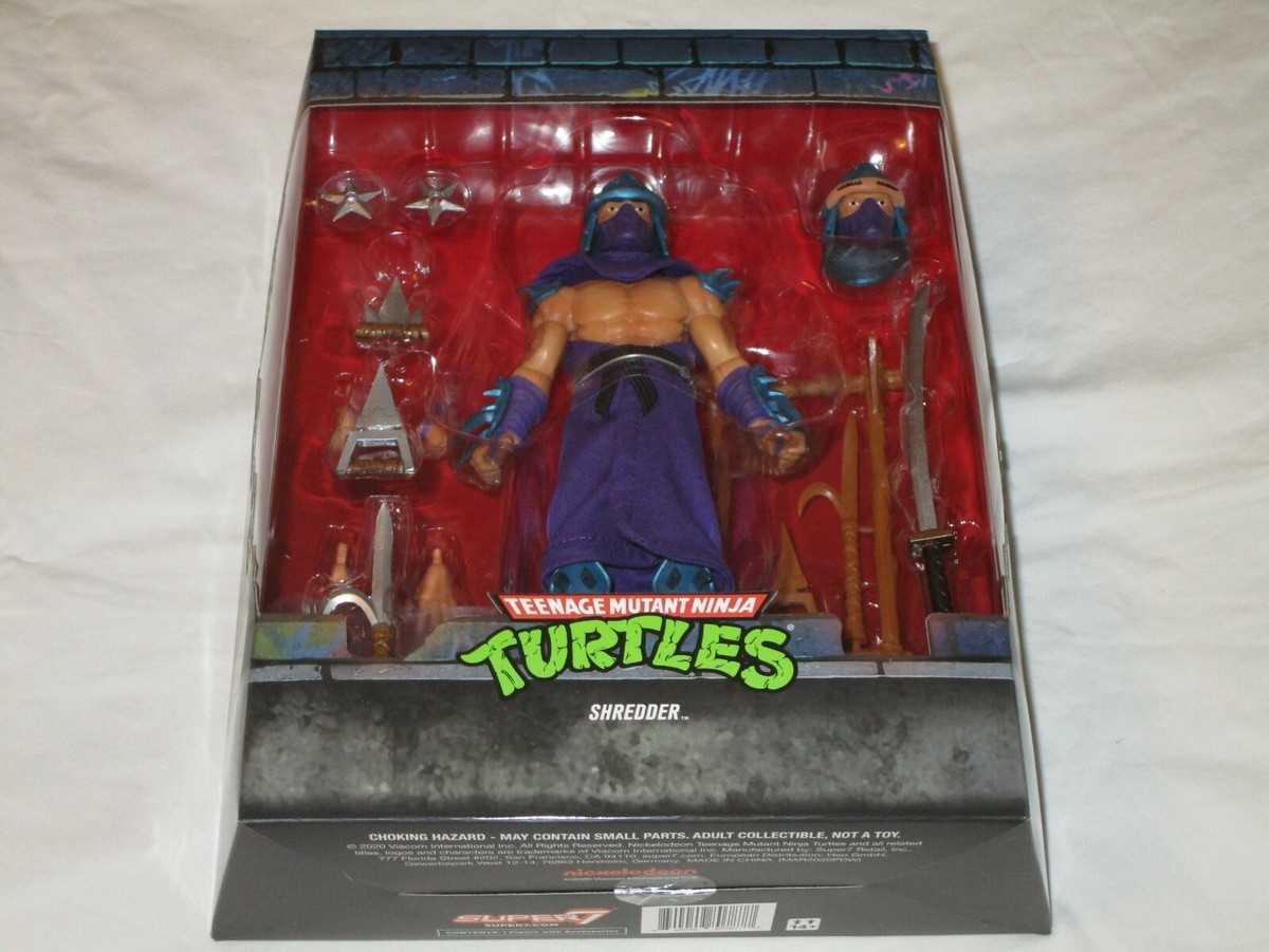 Super7 ULTIMATES! 7 in Plastic Teenage Muant Ninja Turtles Shredder  DE-TMNTW02-SHD-01 - Best Buy