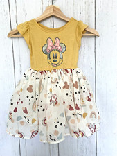 Disney Junior Minnie Mouse Girls Toddler Rainbow Tulle Dress 3T