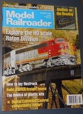 MODEL RAILROADER MAGAZINE OCT 1996 EXPLORE HO SCALE RATON DIVISION LAY FLEXTRACK