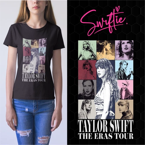 Adults Taylor Swiftie Summer Short Sleeve T-Shirt Tops Costume Casual Tees HOT - Picture 5 of 34
