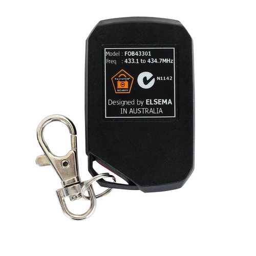 Elsema PentaFOB One Button FOB43301 Remote Range - Orange, Red, Black & Blue - Picture 20 of 26