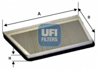 Ufi Innenraumfilter Aktivkohlefilter FüR Peugeot 206 Cc 2D 2A/C 54.194.00