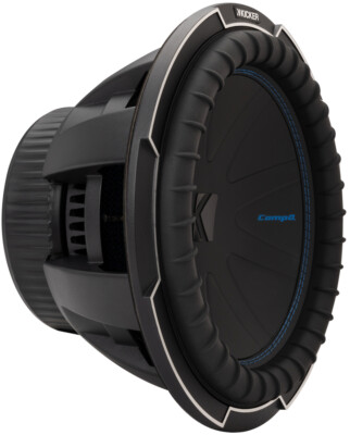 Kicker 51CWQ122 12'' CompQ Series Dual 2-ohm Subwoofer