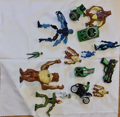 Ben 10 Figurenset + 3 Uhren 