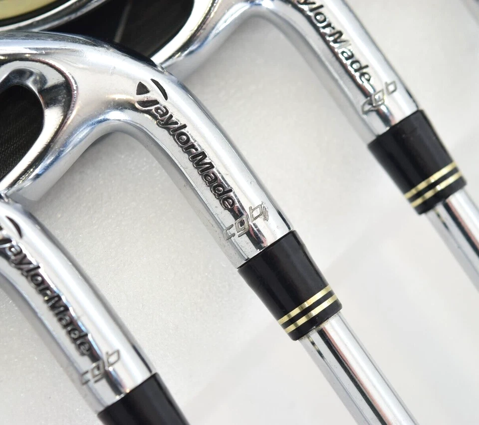 8pcs Taylormade RAC CGB 4-5-6-7-8-9-P-A RH Golf Iron Set R Regular 850GH Clubs - Image 4 of 4