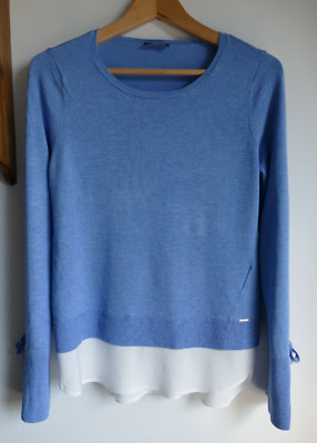Taifun Women's Jumper Blue Size 6 Rarely Worn Excellent Condition