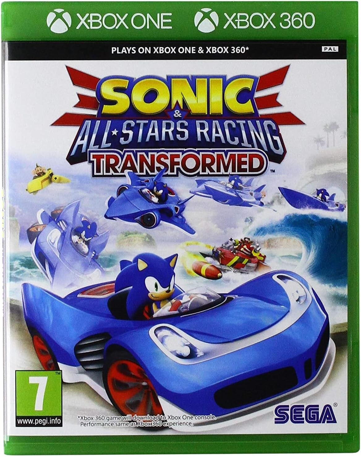 Sonic All-Star Racing: Transformed (Classics)  (XBOX 360)