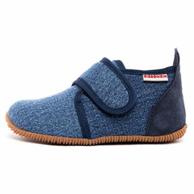 Giesswein Strauss Slim Fit Hi Top Hausschuhe 527 Jeans UK Größe 8,5 Kind (EUR 26)