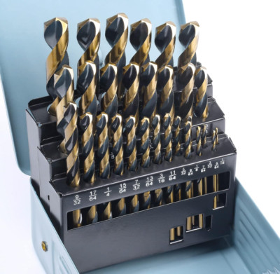Drill Bit Set 29pcs High Speed Steel Carbide Drill Bit Set Twist Jobber Drill Bi