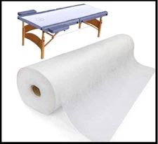 Karlash Disposable Non Woven Bed Sheet Roll Massage table paper roll 30gms Thick