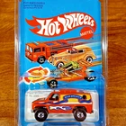 Hot Wheels Vintage Baja Breaker Orange BW Blackwall Malaysia 1978 4x4 Ford Van