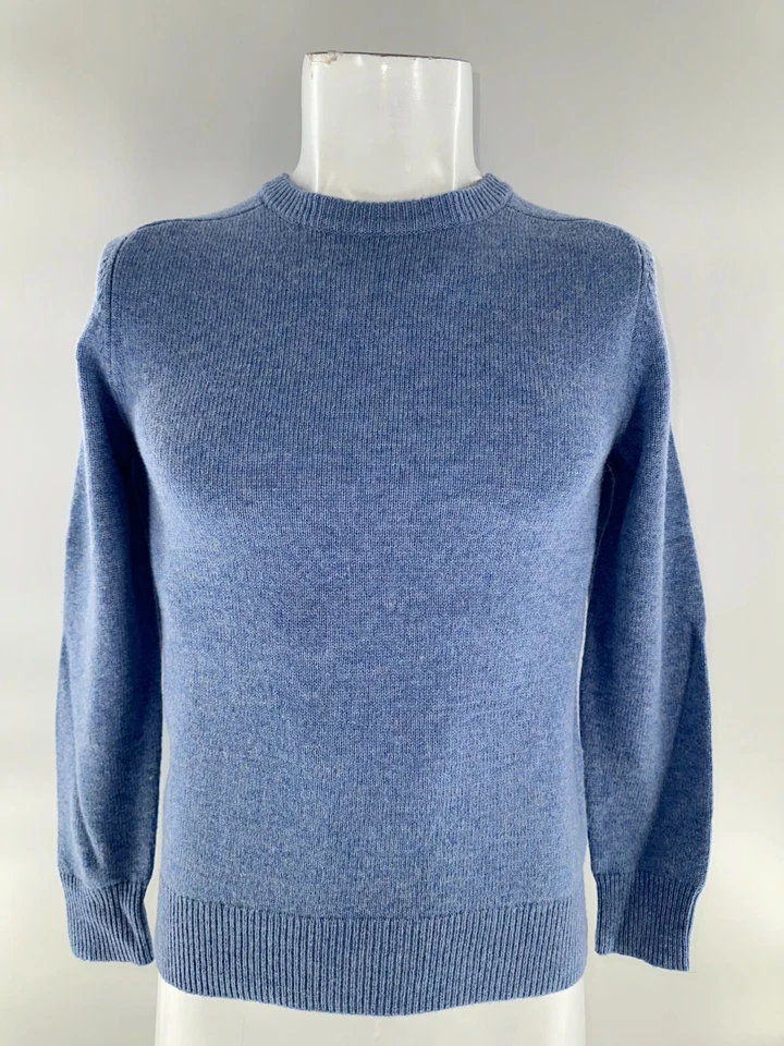 Crewcuts Pullover Sweater Youth Size 14 Blue Wool Viscose Nylon Alpaca YGI L4-36 - Image 2 of 4
