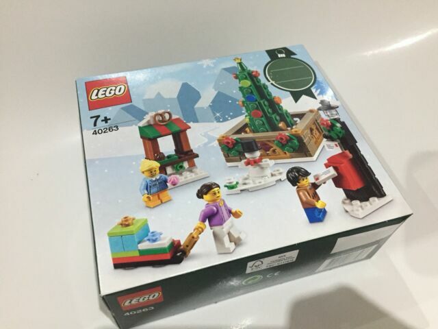 lego 40263 christmas town square