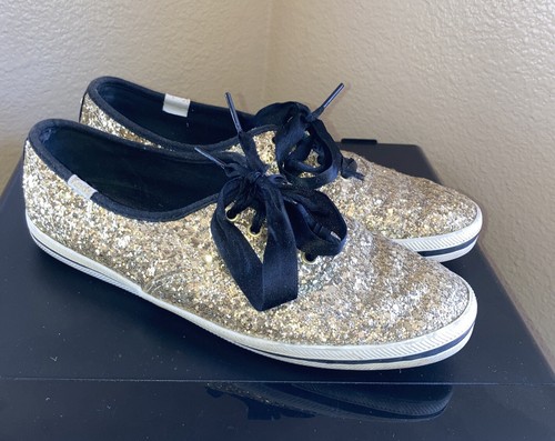 black sparkle keds