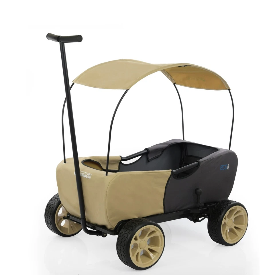 hauck Eco Mobil - Nachziehwagen mit Dach bis 50kg, All Terrain