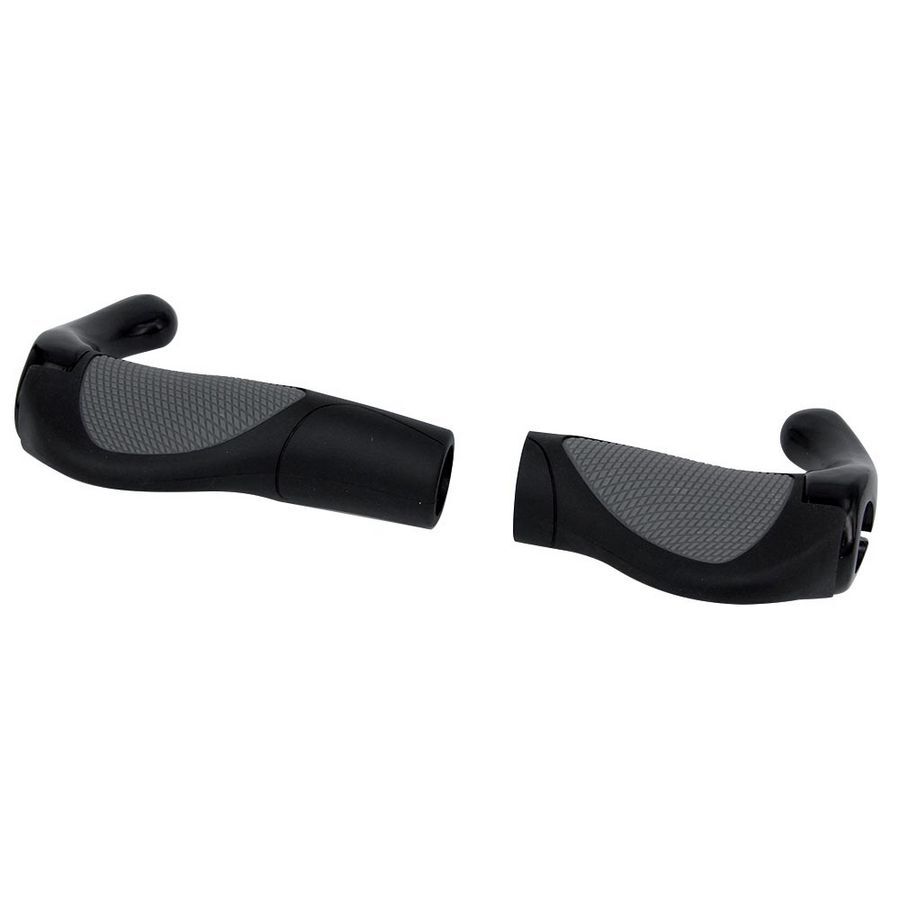 manopole c/append.ner 140/95mm MV-TEK bici mtb