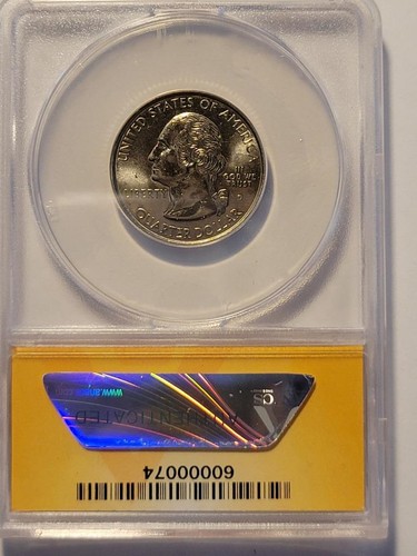 1999 D 25C STATE QUARTER PENNSYLVAINIA ANACS MS 66 #K199 - Picture 2 of 4
