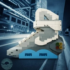 Air Mag "Back to the Future" Sneakerbricks 3D Building Toys Sneakerhead Gifts