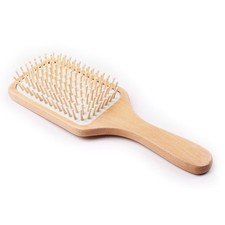 Smoothing Hair Tool for Daily Care Brushes Massager Comb Ebony Wood