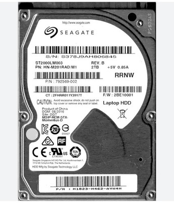 Segate 2TB Laptop HDD High-Performance Storage