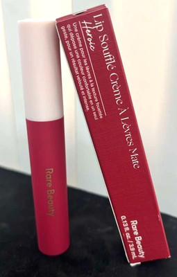 Rare Beauty Lip Souffle Matte Cream Lipstick ~ HEROIC ~ Full Size 0.13 oz ~ NIB