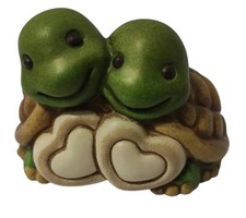 Thun Coppia Tartarughe con Cuore Mini
