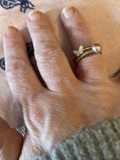 Butterfly Gold Coloured Ring
