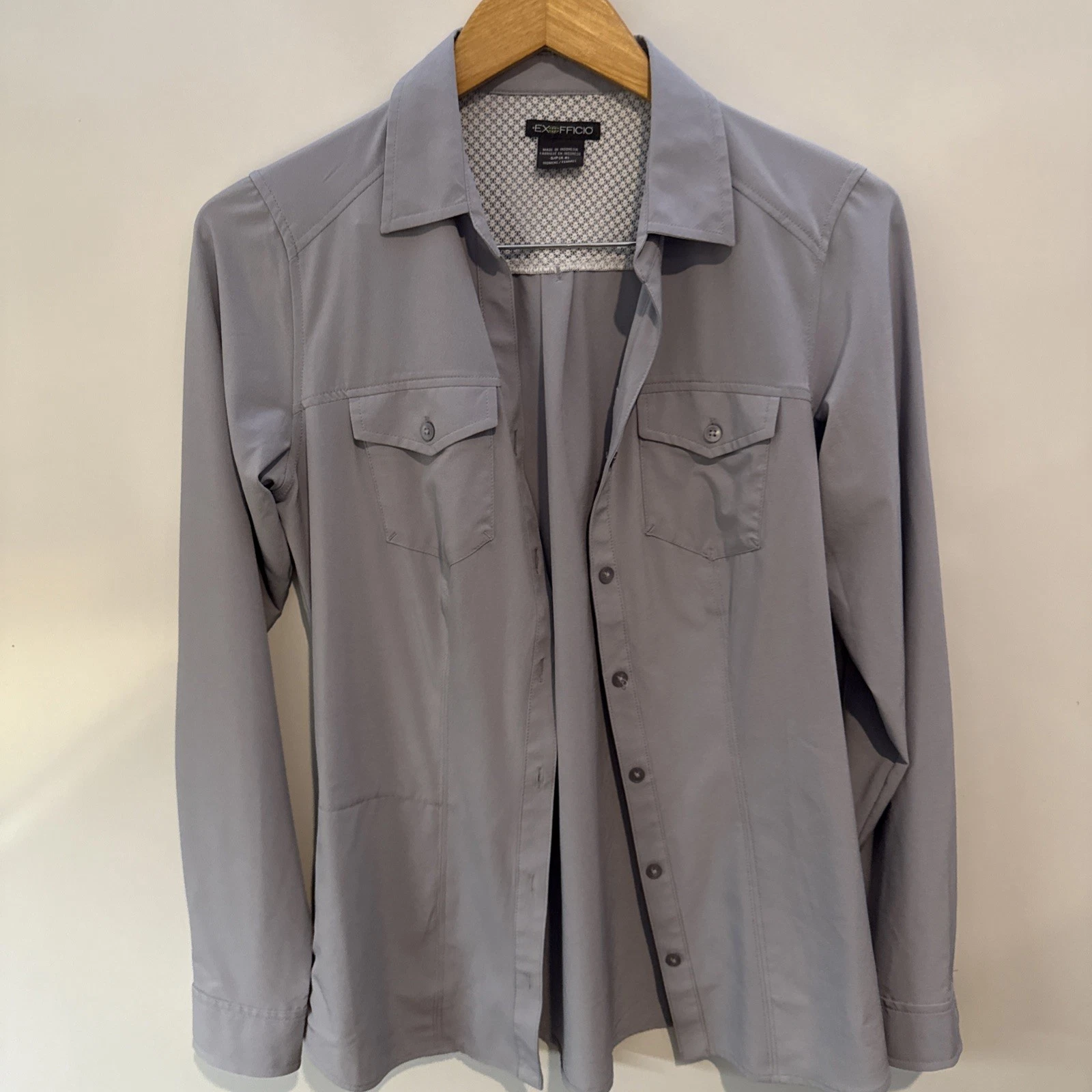 ExOfficio Women's Travel Shirt S/P 4-6 Vented Quick-Dry Outdoor Fishing Hiking