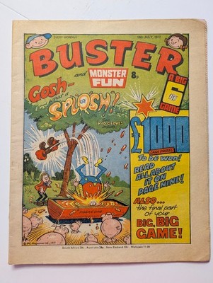 Buster and Monster Fun Comic, 16th July 1977, IPC/Fleetway