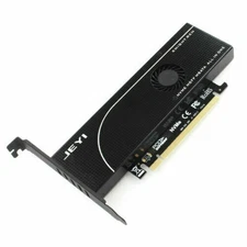 JEYI KNIGHT PCIE3.0 NVME Adapter x16 PCI-E Full Speed M.2 2280 Aluminum
