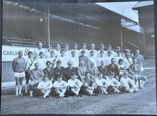 4 Signed Derby County 16x12 Photo Kevin Hector Roy McFarland John O'Hare COA