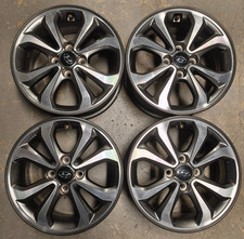 4 cerchi in lega 6x15 ET47 4x100 Hyundai 52910-C8800