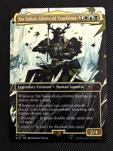 Jin Sakai Ghost of Tsushima Mtg | eBay