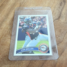 Topps 2011 Von Miller Rookie #427 Denver Broncos NFL Football Trading Card. rookie card picture