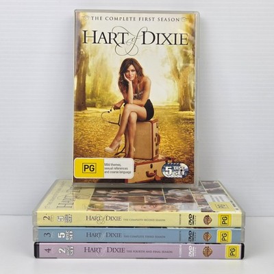 Hart of Dixie Complete Series Seasons 1-4 | DVD Set Rachel Bilson Romance Reg 4