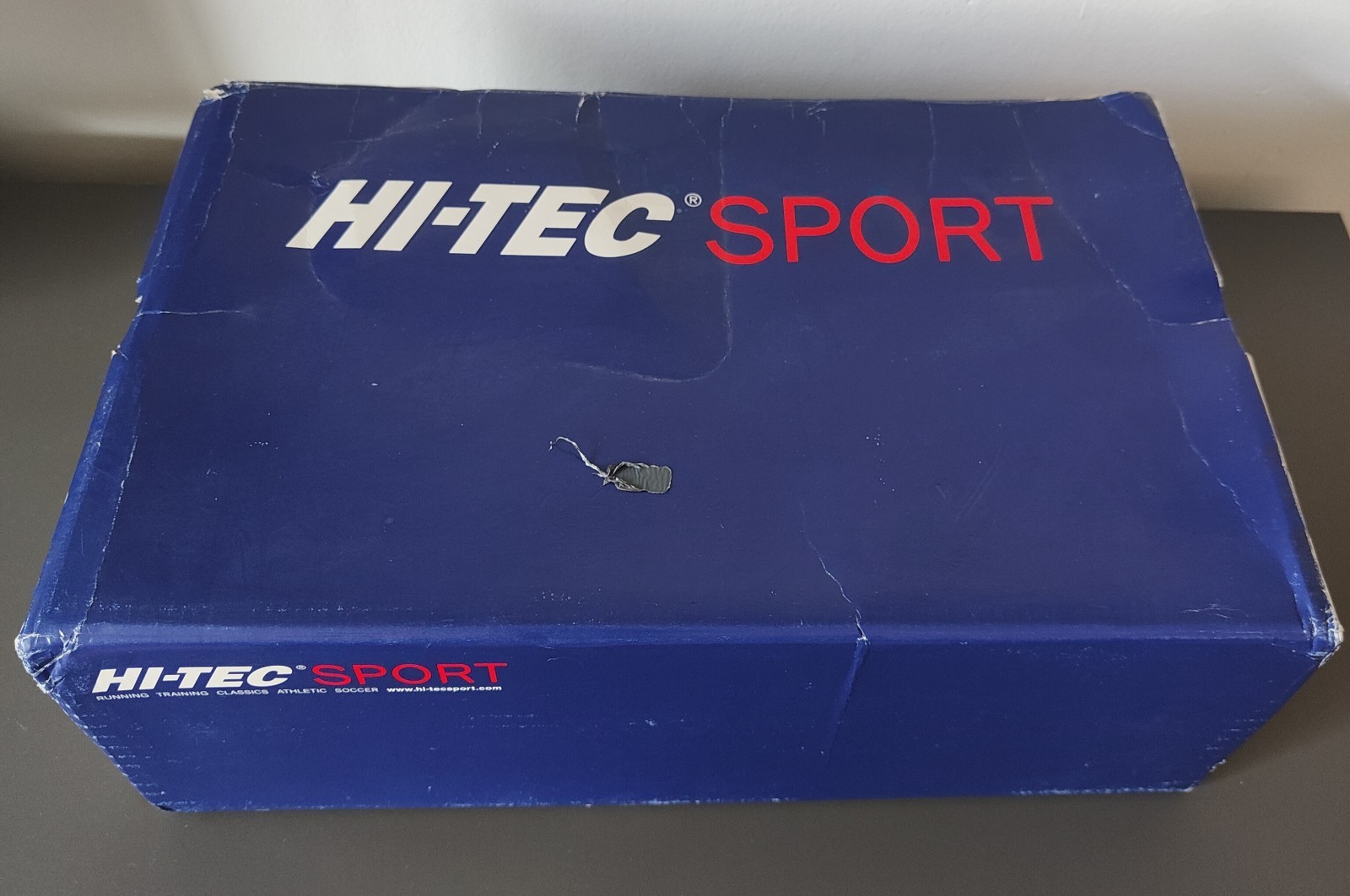 Hi-Tec Squash Classic White Trainers Men's UK13 Gum Sole Badminton Shoes image 10