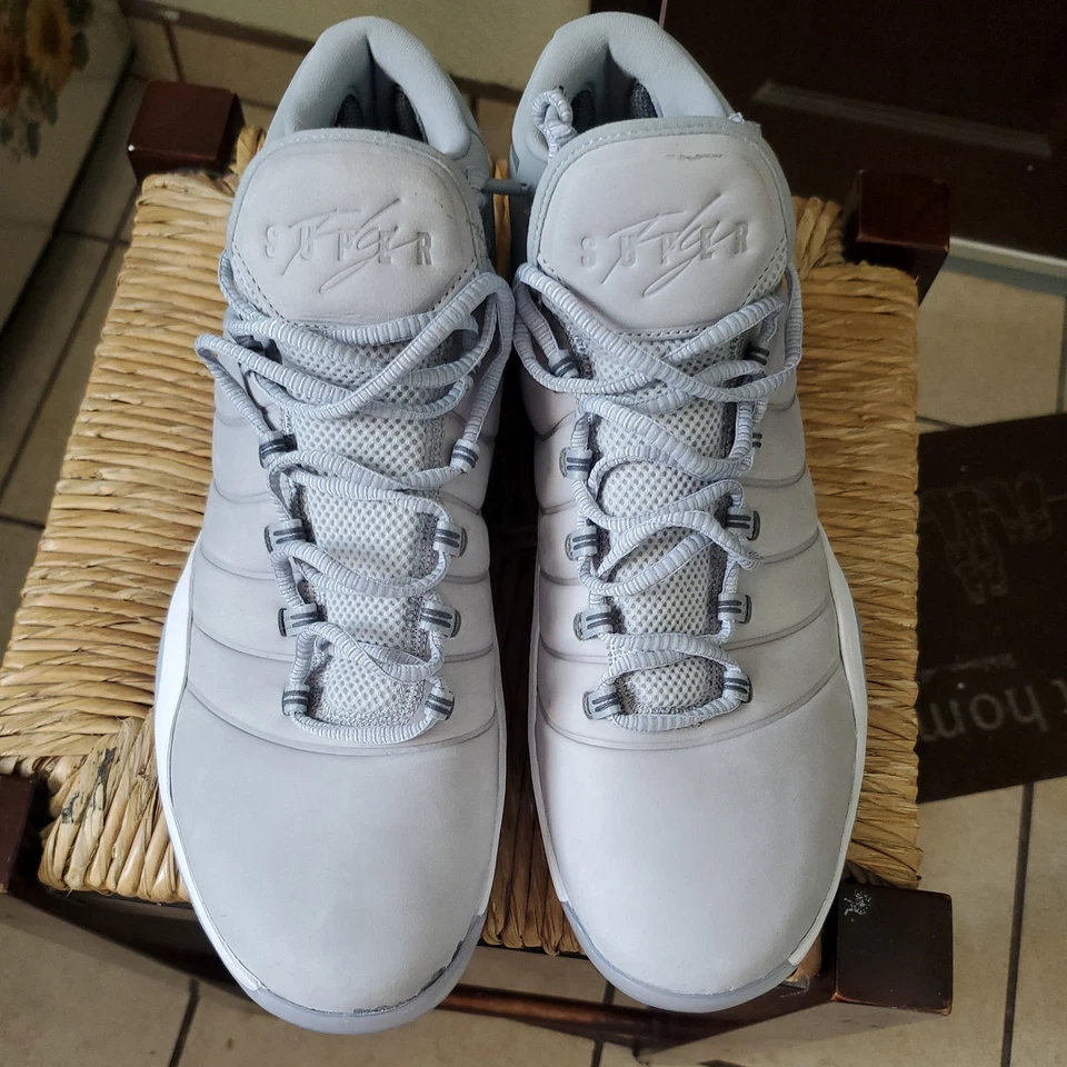 Кроссовки Jordan Super.fly 2017 Wolf Grey размер 11,5 921203-003 LkNw почти не использовались! - Изображение 3 из 4