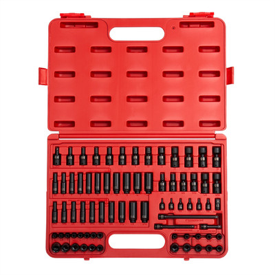 Sunex 1874 SUNEX 1/4'' DR 74 PC SAE/ MET MASTER IMPACT SET