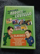 The Best of Bud Abbott  Lou Costello - Volume 4 (DVD, 2005, 2-Disc Set) Sealed