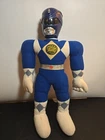 Vintage MIGHTY MORPHIN BLUE POWER RANGER 19” SABAN 1993 Plush Toy