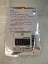 Comark UTL264 Big Digit Kitchen Digital Timer Max 99 Min White